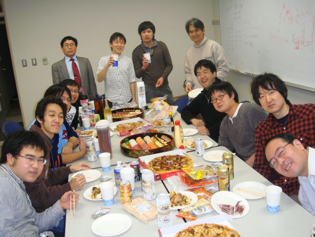 ゼミ後の宴会