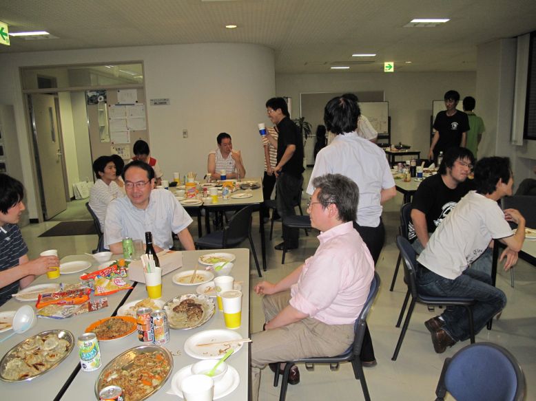 加藤研との餃子パーティ